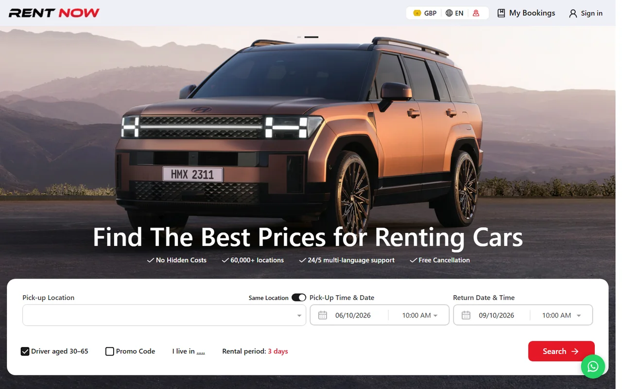 Rent Now: Mobility · Marketplace